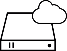 Cloud Storage Tracing Svg Vector, Free Vectors File